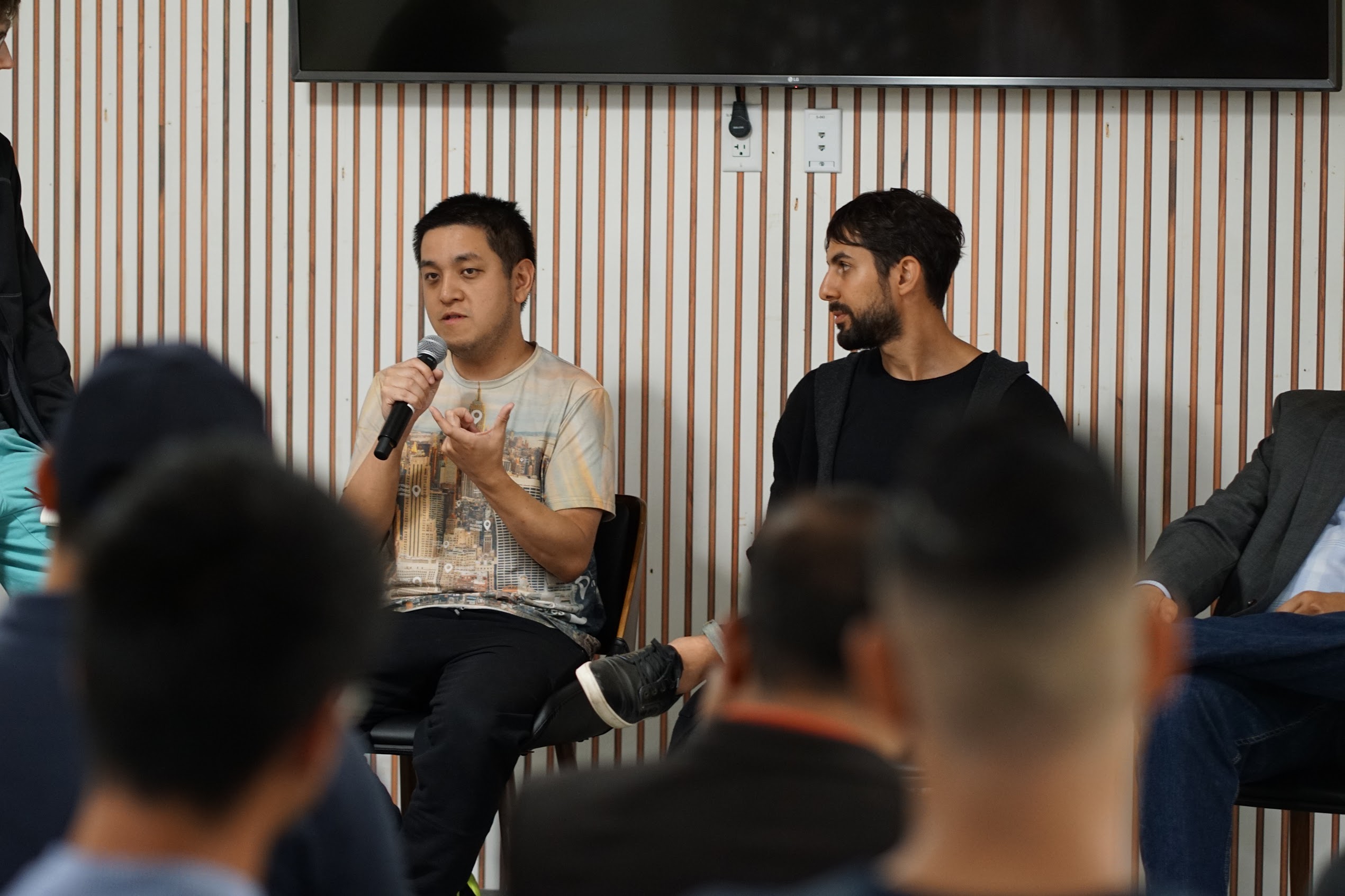 On a panel at a Startup School SF event in 2019